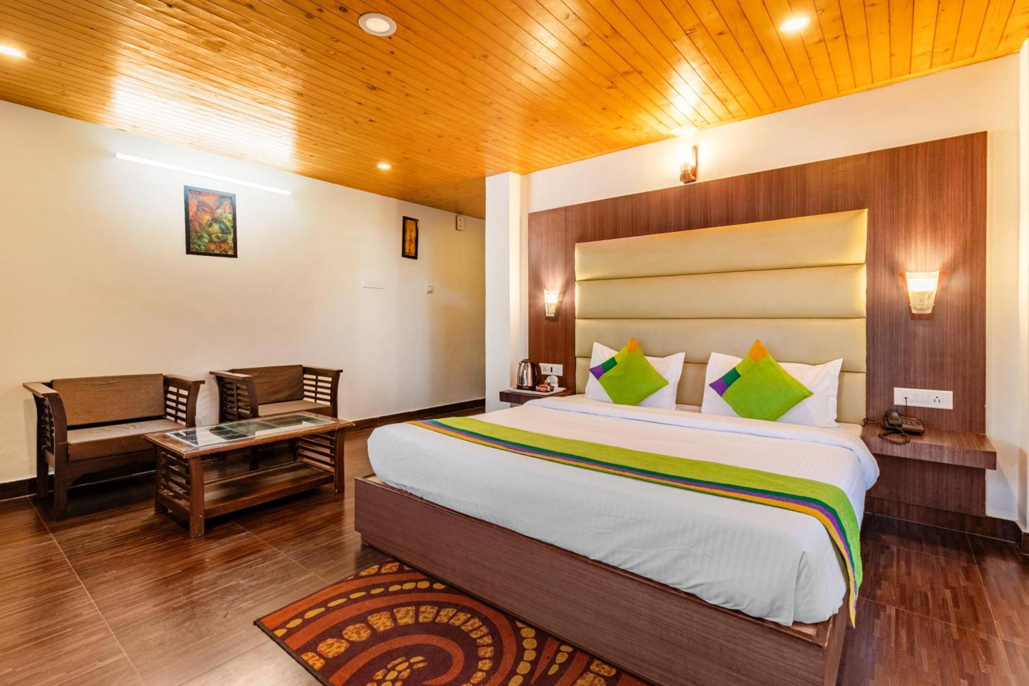 Treebo Snow View Resort Kufri With Mountain View Shimla Exterior foto